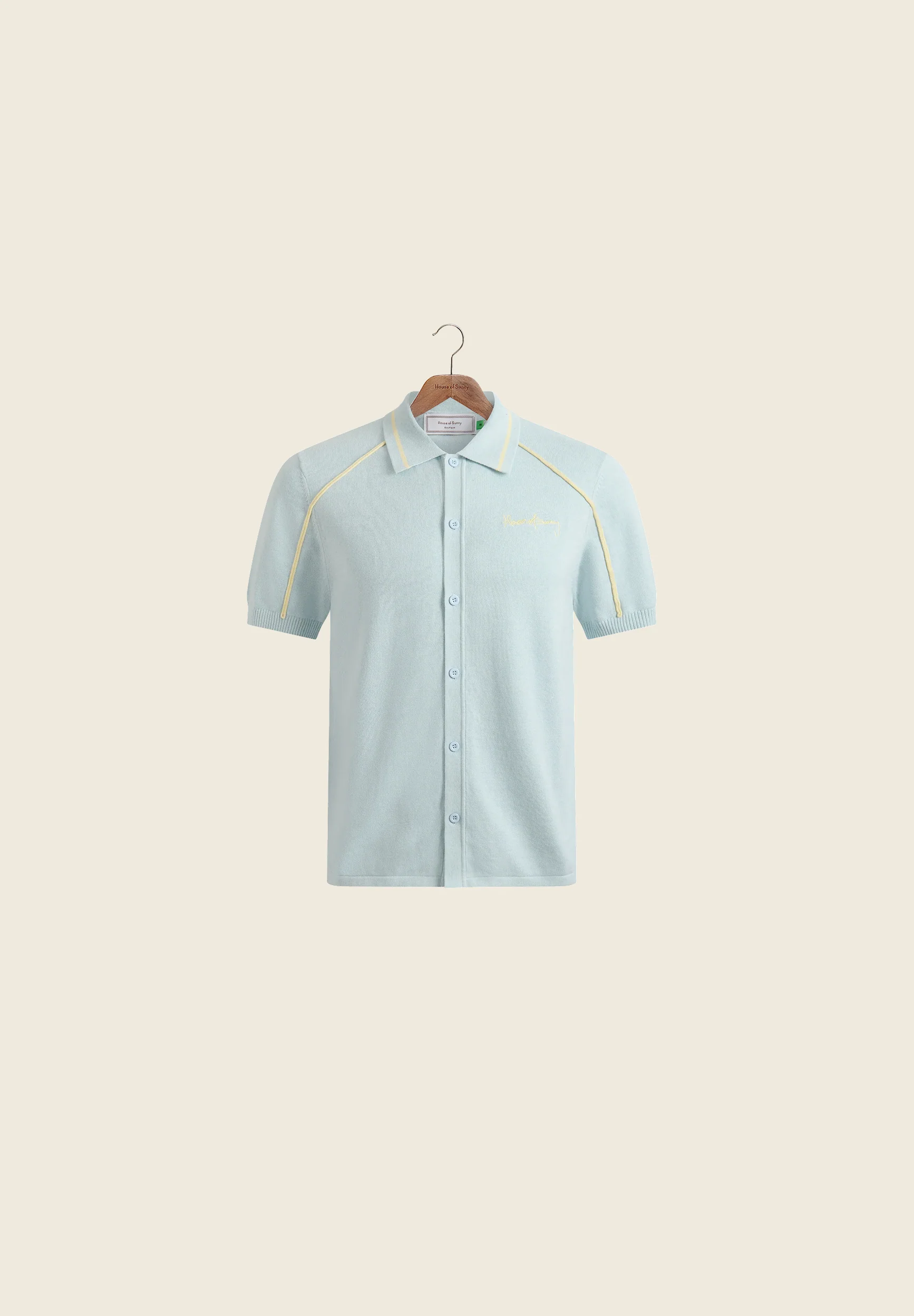BUTTON DOWN KNITTED POLO