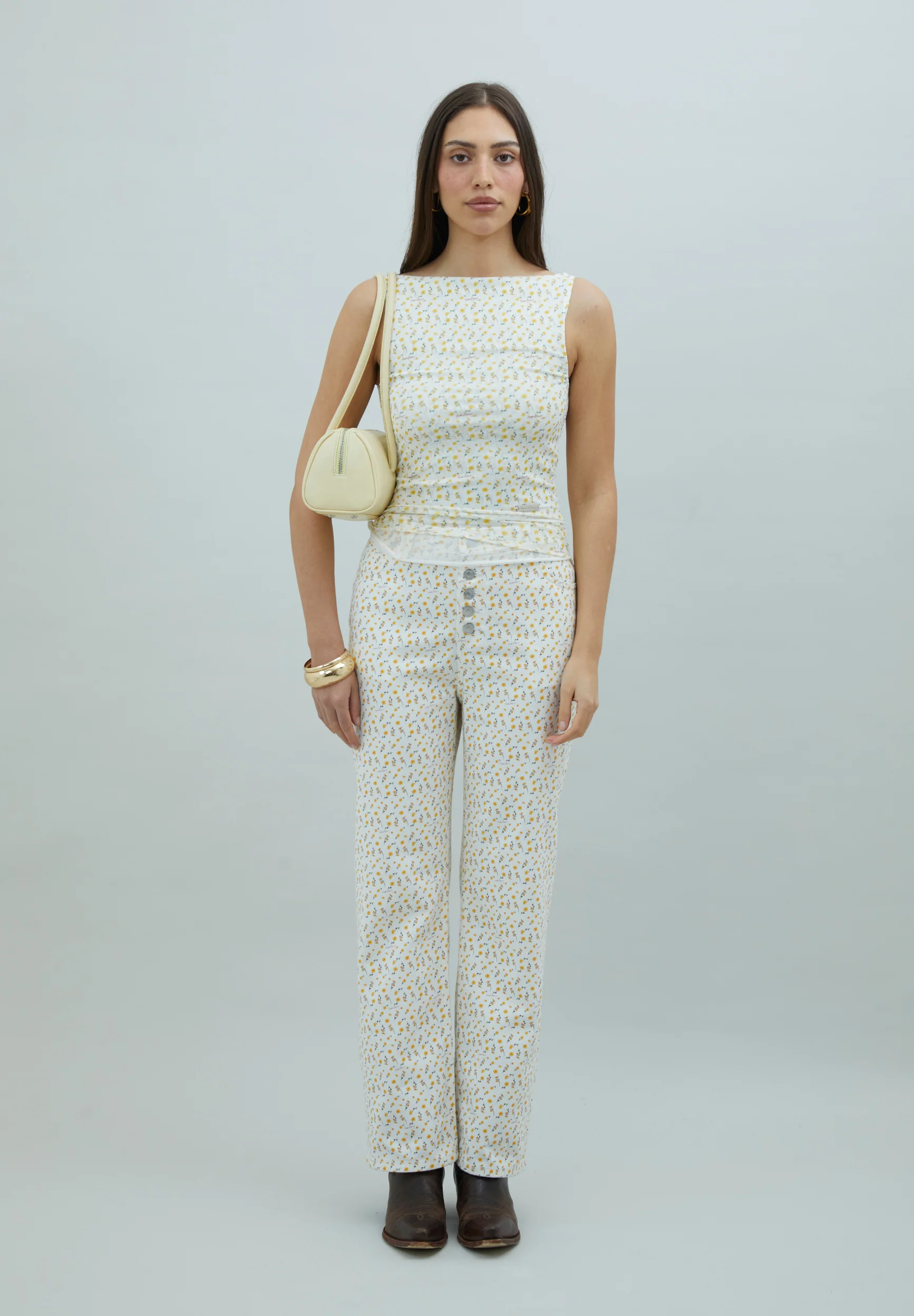 DOUBLE LAYER BUTTERCUP MESH VEST - Image 6