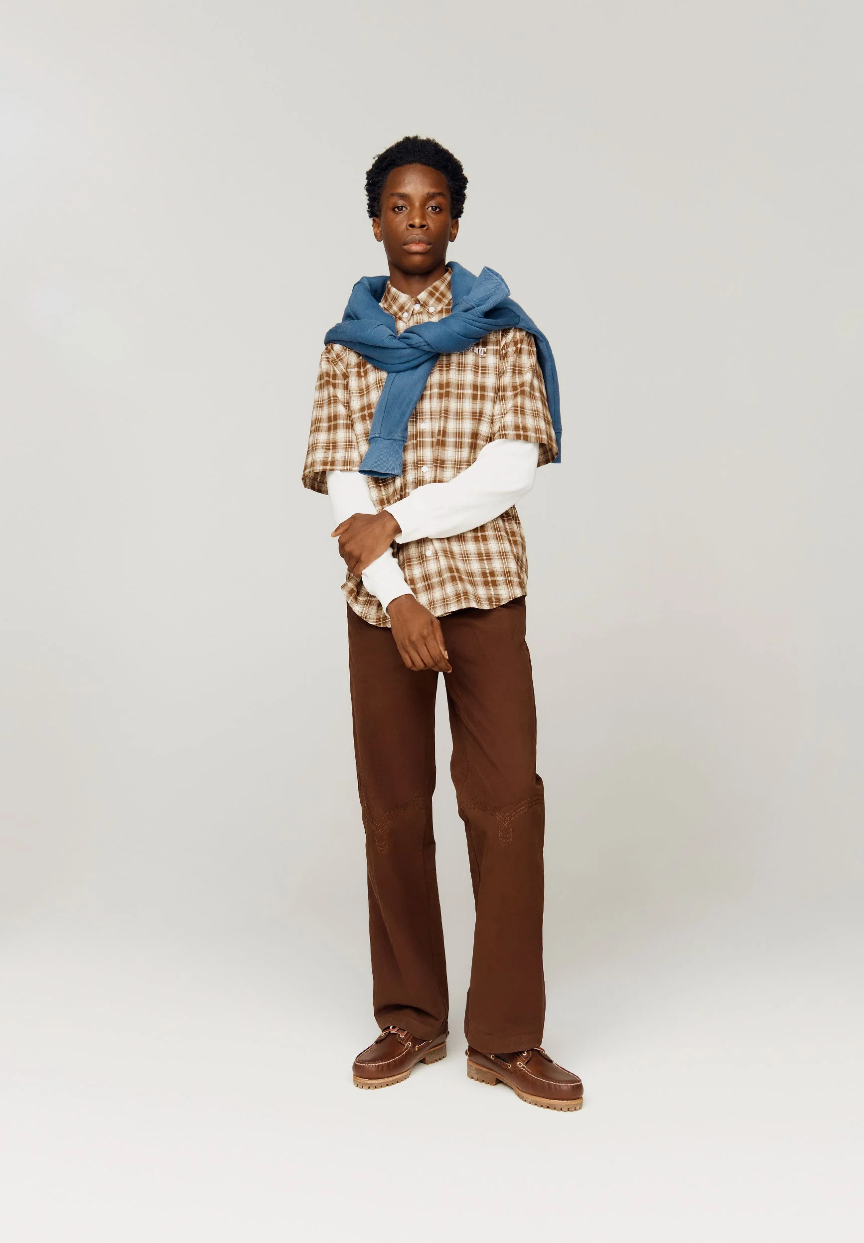 DOUBLE LAYERED BUTTON DOWN - Image 3