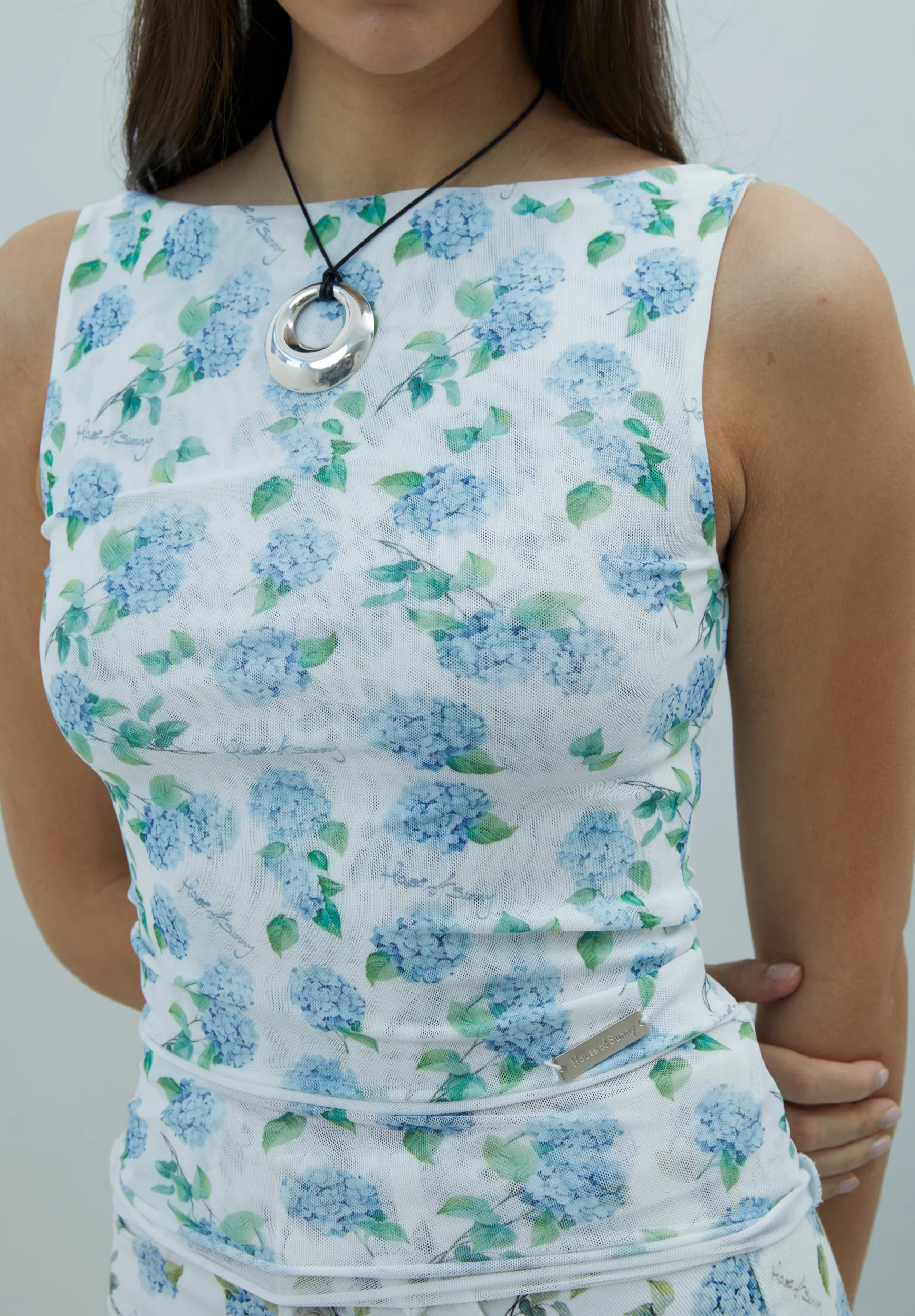 HYDRANGEA DOUBLE LAYER MESH TOP - Image 4