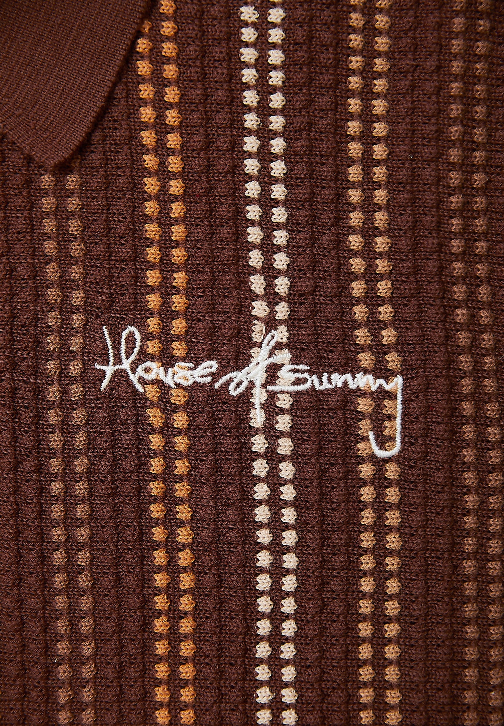 STRIPE KNITTED POLO - Image 5
