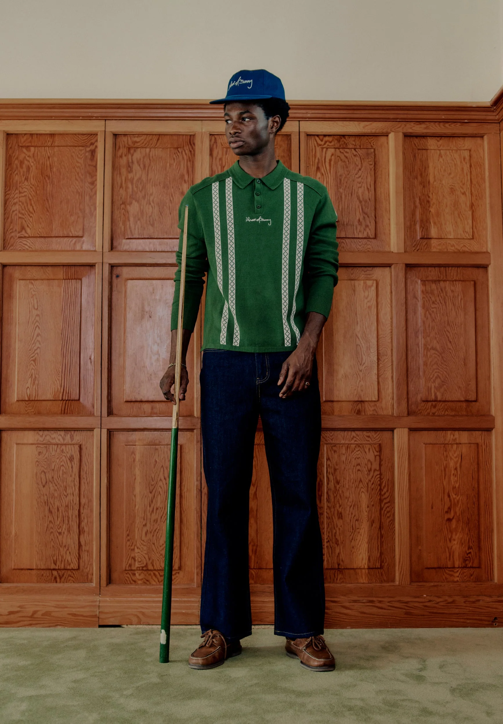 STRIPE KNITTED RUGBY SHIRT - Image 2