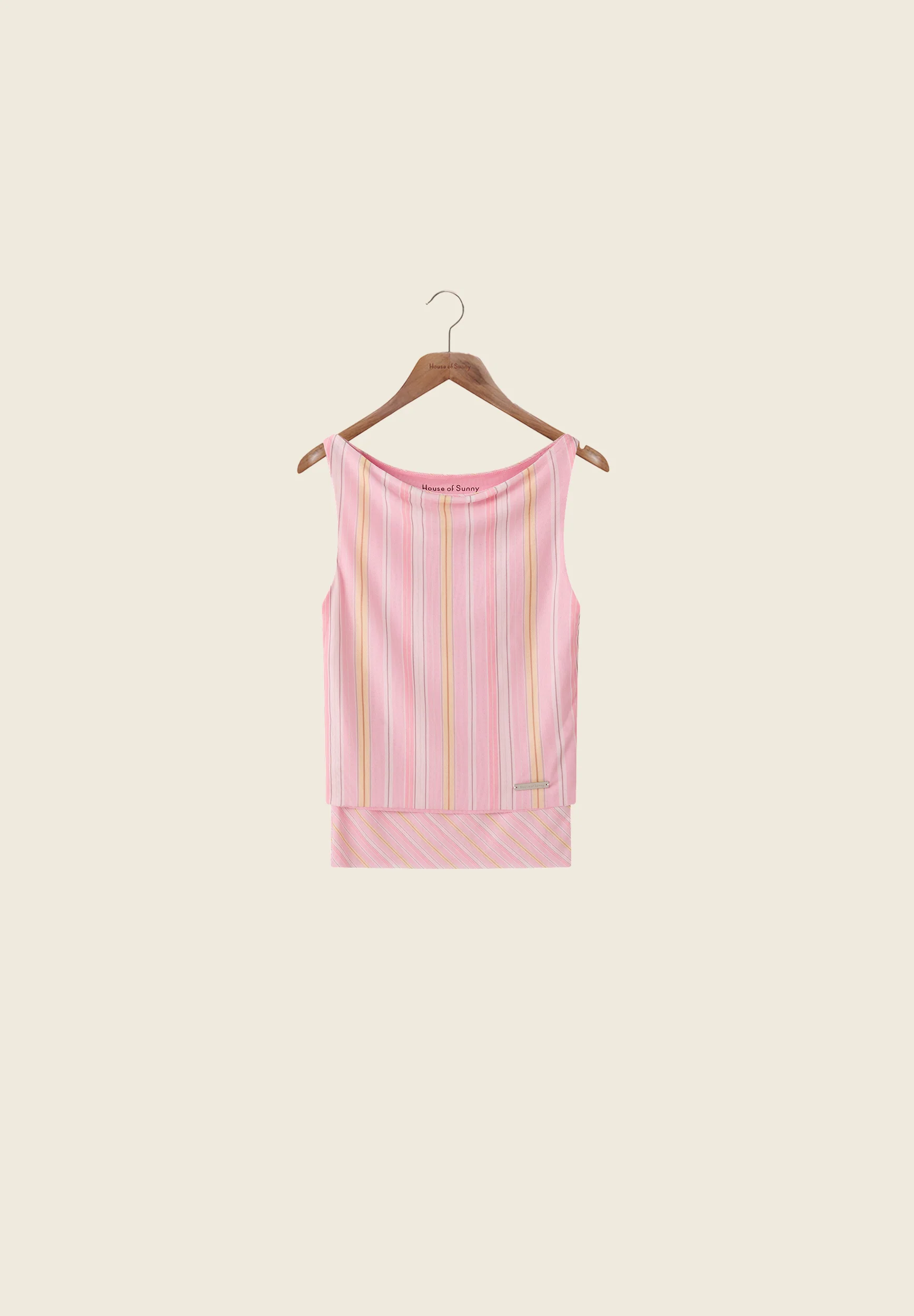 STRIPED MESH TOP - Image 6