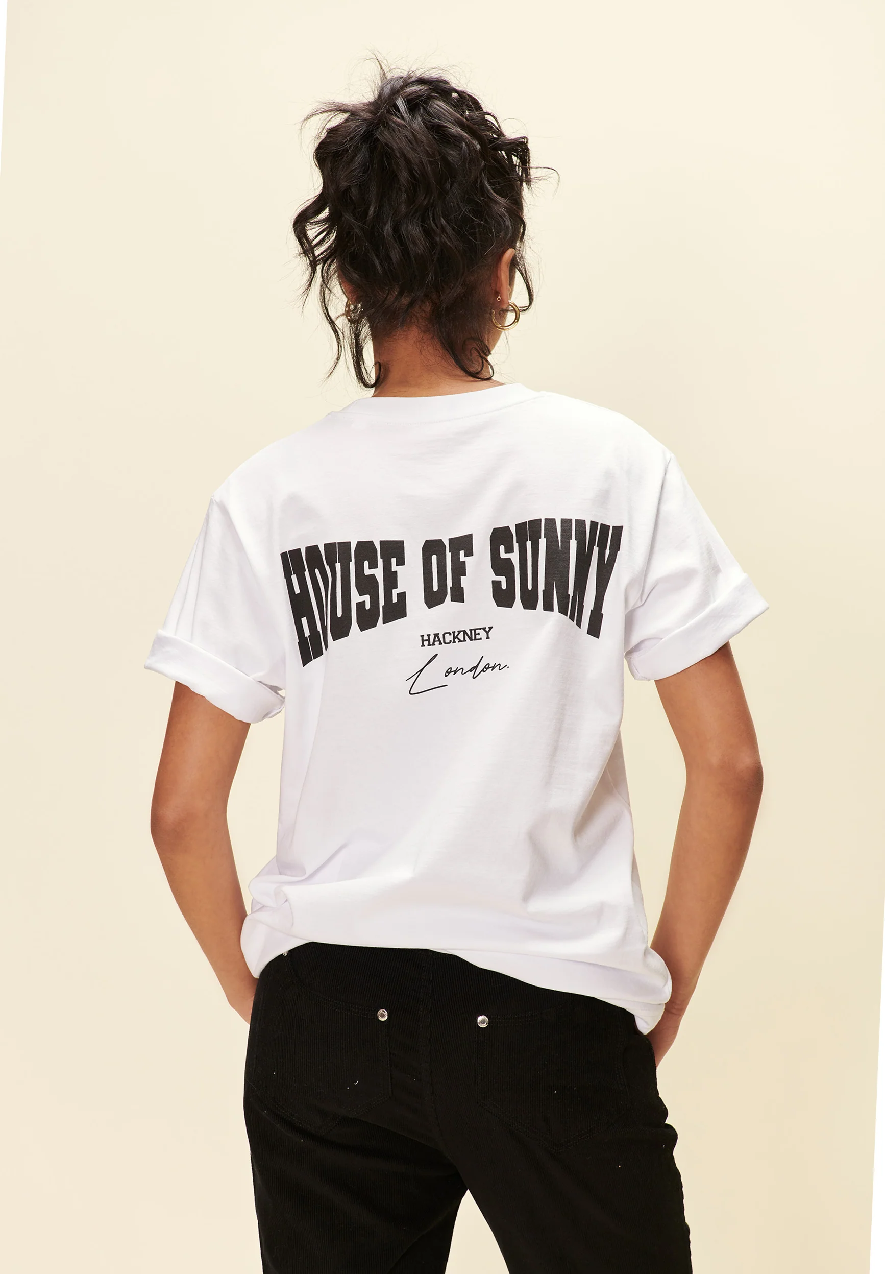 'HACKNEY' LOGO TEE